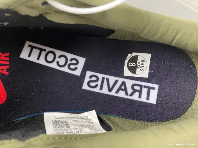 Reps LUCY DM7866-200 OG LOW JORDAN SCOTT 1 AIR X TRAVIS OLIVE MEDIUM 0617